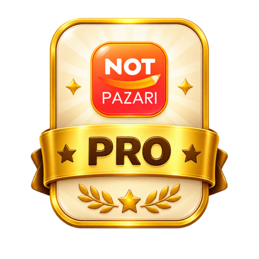 Not Pazarı Pro rozeti